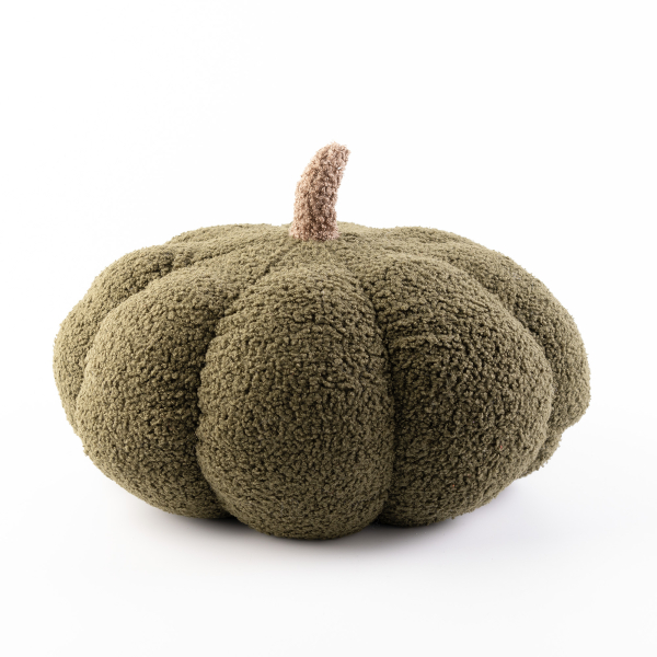 Textino Kissen 'Pumpkin' Ø 30 cm Rifle Green - Grün